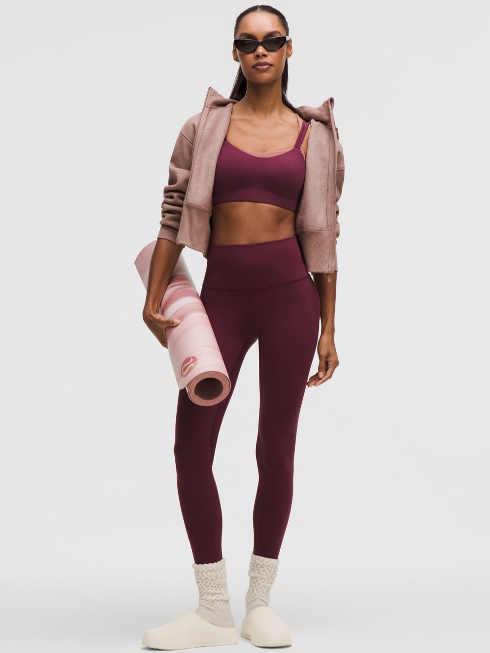 lululemon athletica Wine Align High-Rise Leggings 25”